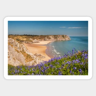 Three Cliffs Bay, Gower Sticker